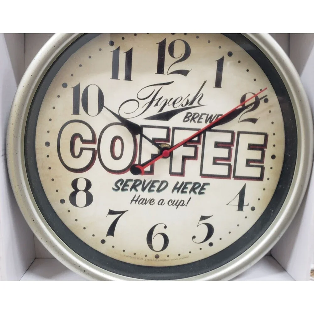Plastic Wall Clock, 10